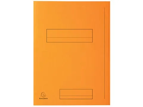 Exacompta Dossiermap A4 Jura 250 Oranje 2 Kleppen
