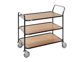 tafelwagen,draagverm. 225kg,3etage(s),laadvl. LxB 850x508mm - 1