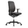 Bureaustoel,Synchroonmech.,Armleuningen Verst.,Zitting Stof Zwart