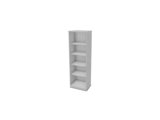 kantoorstelling,HxBxD 1895x600x445mm,MP-lichtgrijs - 1