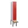 Dubbeldekse dekenkist,HxBxD 1950x300x815mm,1x2vak.,vak B 300mm