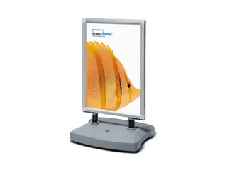Stoepbord A1 Swing Zilver Plastic Voet Weerbestendig - 1