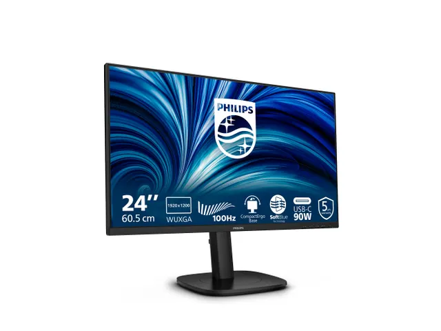 Philips 24B2U3301D 24 Inch Monitor IPS USB-C Docking 4MS
