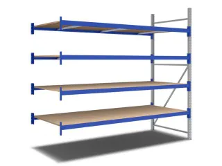 breedvakstelling,aanbouwveld,HxBxD 2500x2760x1100mm,vakl. 500kg - 2