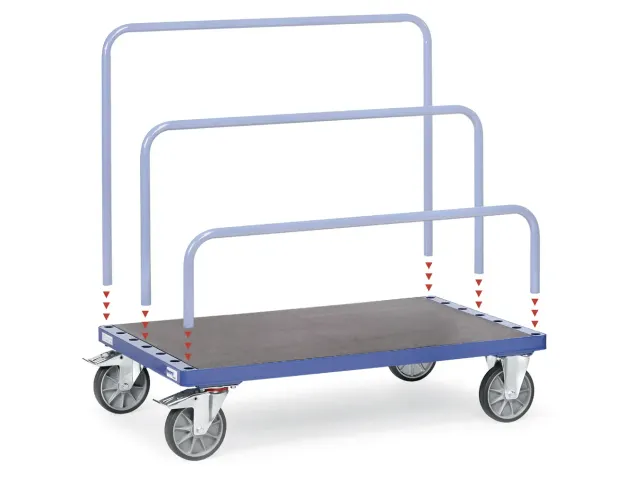 Platenwagens 4463 750kg 1200x800mm