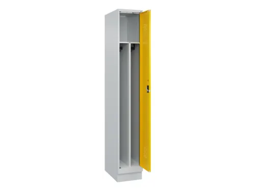 locker voor scheiding van kleding,HxBxD 1950x300x500mm,1vak