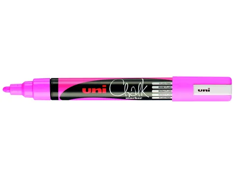 Krijtstift Uni-ball chalk rond 1.8-2.5mm fluor roze