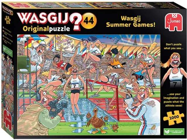 Puzzel Wasgij Original 44 Wasgij Zomerspelen! 1000 stukjes