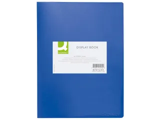 Showalbum A4 PP 40 Tassen Blauw - 1