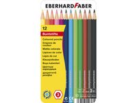 kleurpotloden Eberhard Faber Classic metaaletui a 12 stuks