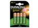 Batterij oplaadbaar Duracell 4xAA 1300mAh Plus