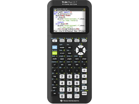 Graphique calculatrice 84PLCETPYT Python Edition