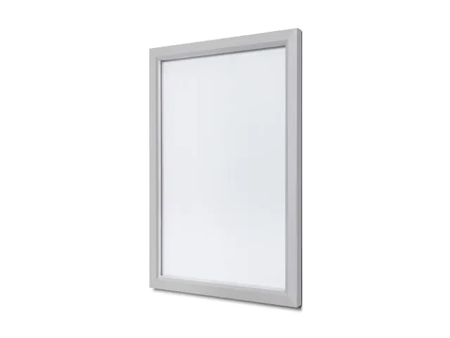 Vergrendelbaar notitiebord Outdoor Slim 6xA4 Zilver