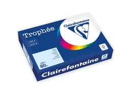 Kopieerpapier Trophee A4 80 gram azuurblauw 500 vel