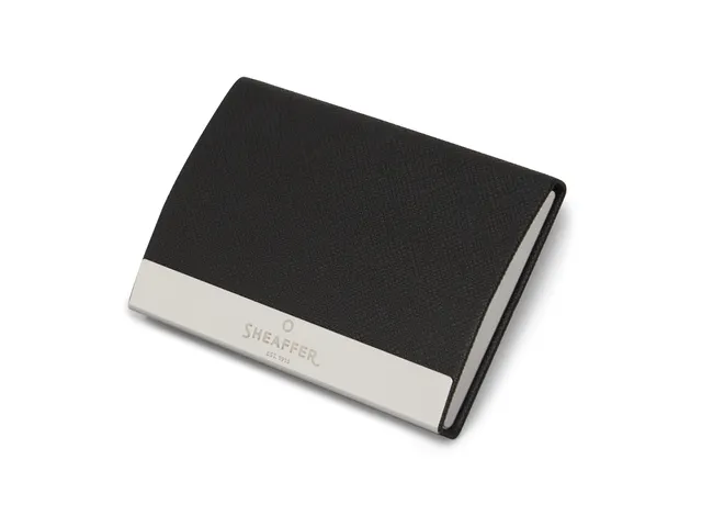Balpen Giftset SHEAFFER 100 G9313 Glossy black barrel- brushed nickel
