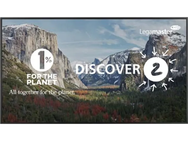 Legamaster Discover 2 Professional Monitor 86 inch + mobiel onderstel