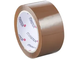 Verpakkingstape Bruin PP Acryl 25µm 48mmx66m No Noise
