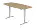 In hoogte verstelbare vergadertafel,HxBxD 635-1285x2200x1030mm