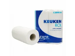 Europroducts Keukenrol Wit Cellulose 2-laags 16x2rol