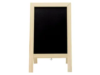 Krijtbord securit mini tafelstoepbord 24x15cm - 1