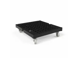 laadbord,draagverm. 500kg,LxB 815x724mm,kunststof,zwart