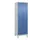 locker voor scheiding van kleding,HxBxD 1950x600x500mm,2vak