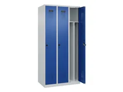 locker voor scheiding van kleding,HxBxD 1850x900x500mm,3vak
