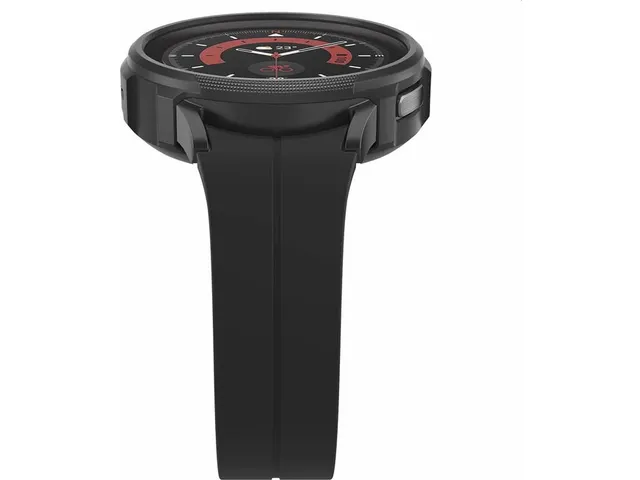 Boîtier Spigen Liquid Air pour Galaxy Watch 5 Pro 45mm Noir mat
