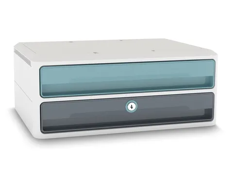 Ladekast CEP MoovUp secure 3 lades grijs/mint