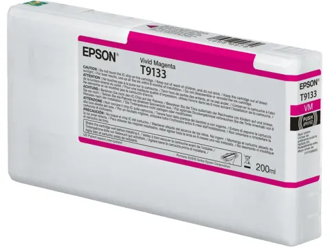 C13T91330N EPSON T9133 SC Inkt magenta vivid 200ml