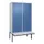 locker voor scheiding van kleding,HxBxD 2120x1200x815mm,4vak