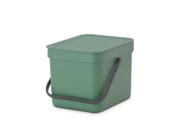 Afvalemmer Sort & Go 6 Liter Groen