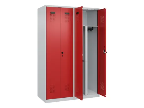 PBM-locker,HxBxD 1850x1200x500mm,4vak,vak B 300mm,draaigrendel