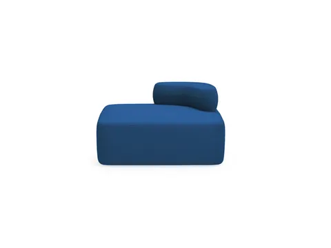Poefmodule Rocada Volga-D 100x62x92cm compact blauw