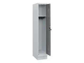 schoollocker,HxBxD 1630x300x500mm,1vak,vak B 300mm,draaigrendel,sokkel - 1