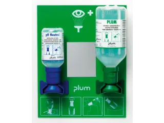 Oogspoelstation 1x Zout- 1x Ph-Neutraal-Oplossing Din En 15154-4 Hxb - 1