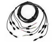 Vertiv Avocent CBL0129, 3 m, USB, USB, HDMI, Zwart, USB