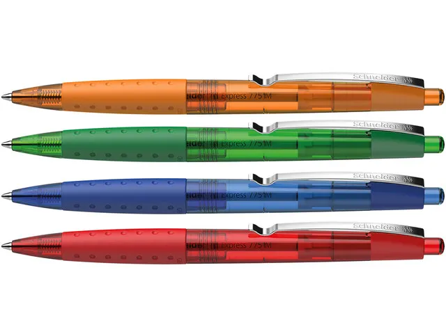 Stylo bille Schneider Loox Softgrip Présentoir SIS 30 pièces