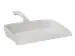 Ergonomisch Stofblik Wit 330x295mm