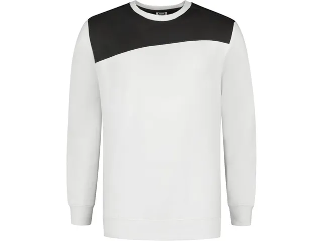 Tricorp 302013 sweater wit/grijs maat 5XL