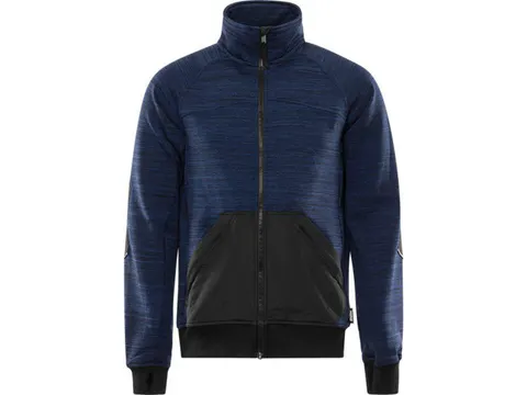 Fristads 125026 sweater vest, blauw/zwart, maat XS, per stuk