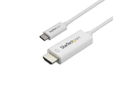 1m Usb-C Naar Hdmi Kabel - 4k Bij 60hz - Wit
