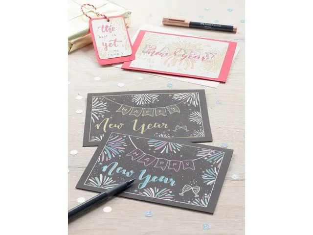 Marker Faber-Castell Metallic Date with Violet