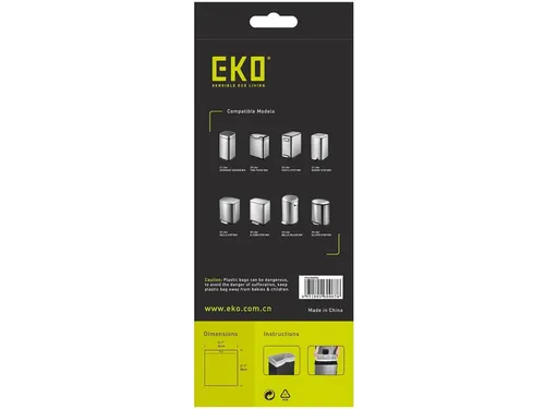 EKO afvalzakken type D 18 - 21 liter Doos 24 x 20 zakken
