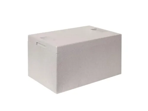 Euronorm-stapelbak,m. isoleerbox,HxLxB 320x600x400mm,65/35l,PP,grijs