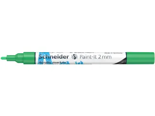 Acrylmarker Schneider Paint-It 310 2mm groen - 5
