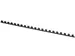 Bindruggen plastic A4 100 stuks 8mm (45 vellen) zwart