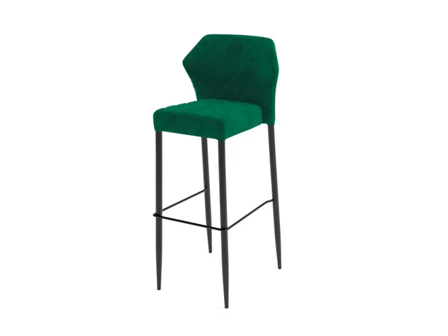 barkruk,zitting H 790mm,zitting stof,zitting velours groen