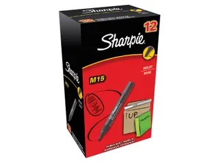 Viltstift Sharpie rond M15 1.8mm zwart - 2