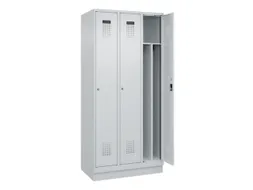 locker voor scheiding van kleding,HxBxD 1950x900x500mm,3vak